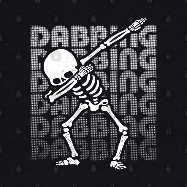 Dabbing Skeleton Type White by vo_maria